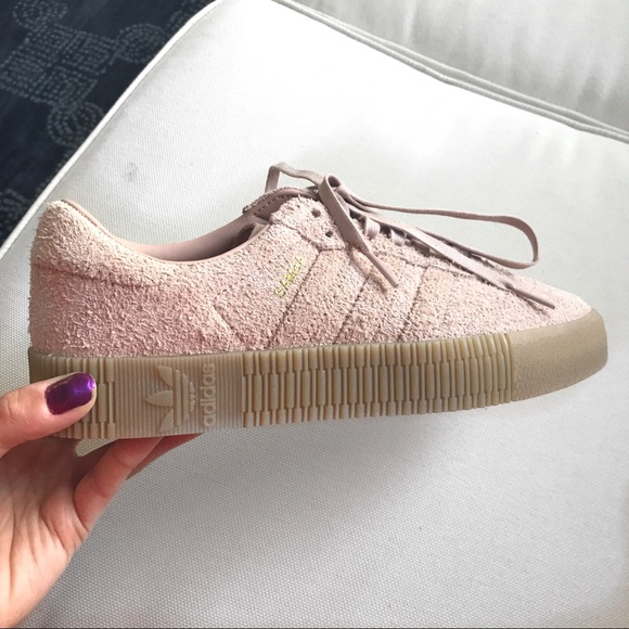 adidas Shoes - 👟 ADIDAS PINK BLUSH SAMBAROSE SNEAKERS !